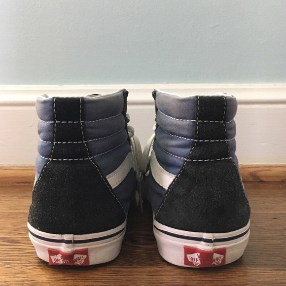 Black, white and navy blue vans. Women’s size 7. - Picture 4 of 5